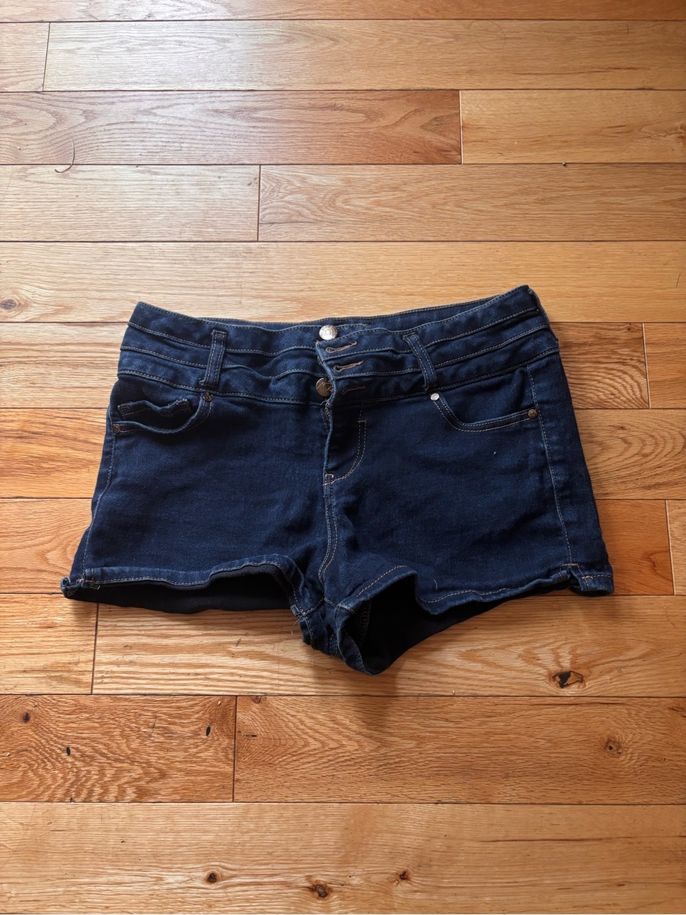 Blue Spice denim shorts